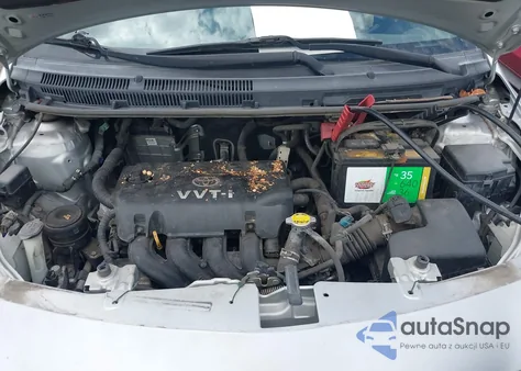 2010 Toyota Yaris z USA, uszkodzony, nr VIN JTDBT4K3XA1360824